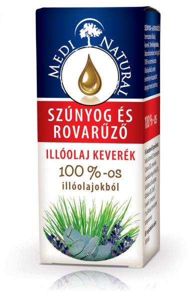 Medinatural illobello szúnyog és rovarűző illóolaj keverék 10 ml