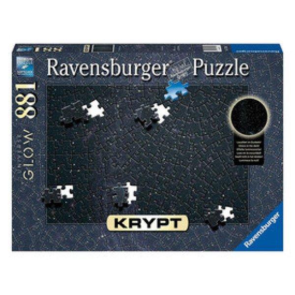 Ravensburger Puzzle 881 db - Krypt Universe Glow