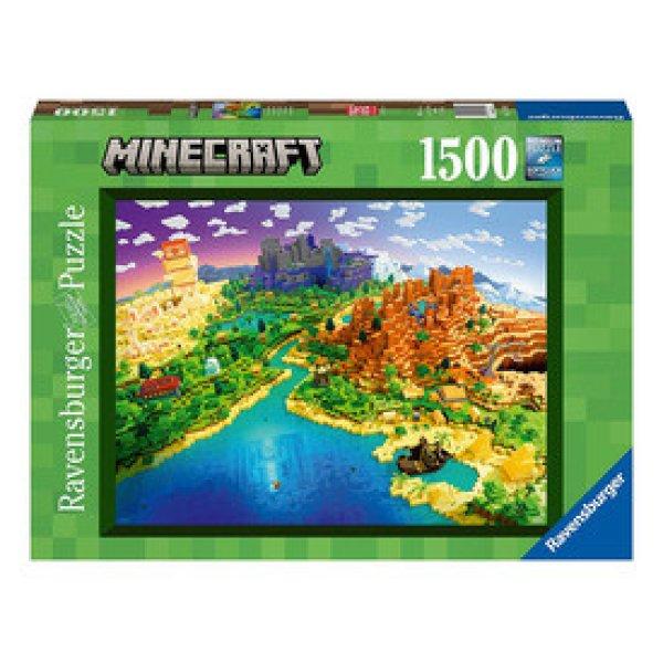 Puzzle 1500 db - A Minecraft világa