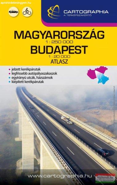 Magyarország + Budapest kombi atlasz 