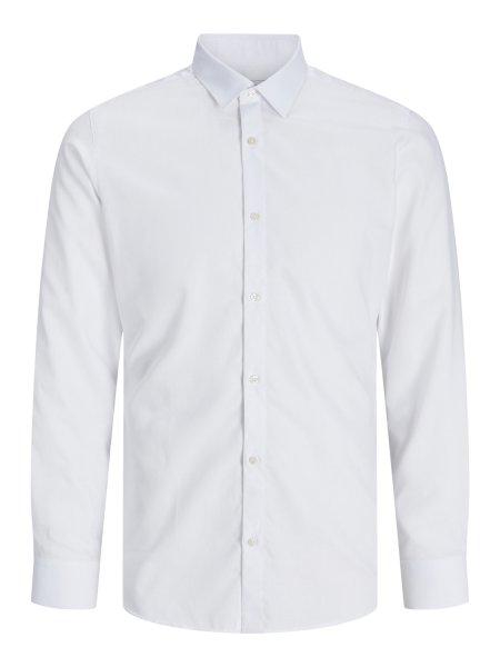 Jack&Jones Férfi ing JJJOE Slim Fit 12260426 White L