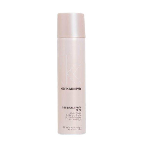 Kevin Murphy Hajlakk rugalmas rögzítéssel Session.Spray Flex
(Flexible Finishing Hairspray) 400 ml