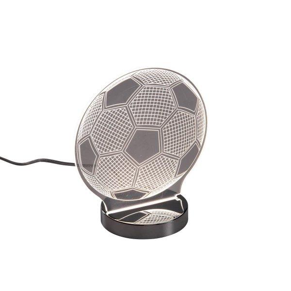 Neon tafellamp transparant incl. LED dim to warm - Soccer