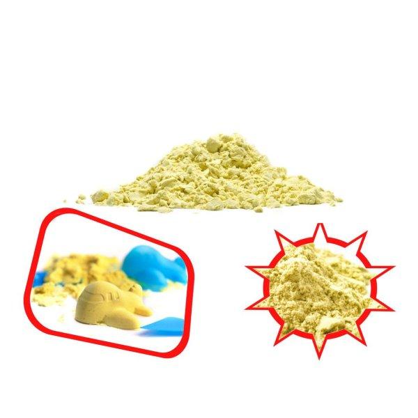 Kinetikus homok sárga színben - 1 kg