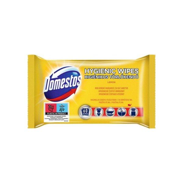 Nedves törlőkendő, 60 db, DOMESTOS "citrus"