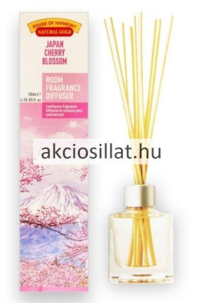 Natural Gold Japan Cherry Blossom Pálcikás Légfrissítő 120ml