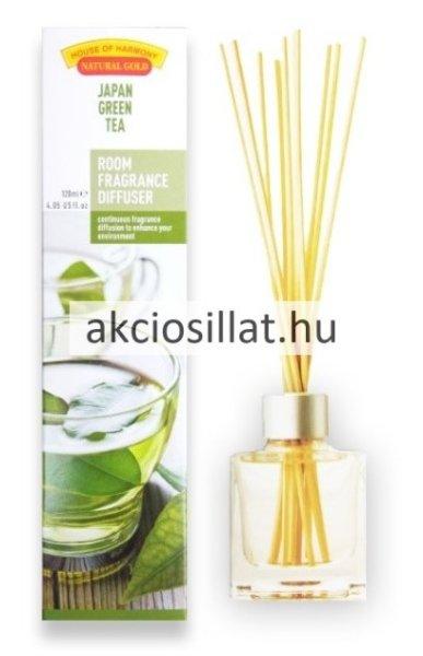 Natural Gold Japan Green Tea Pálcikás Légfrissítő 120ml