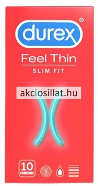 Durex Feel Thin Slim Fit Óvszer 10db