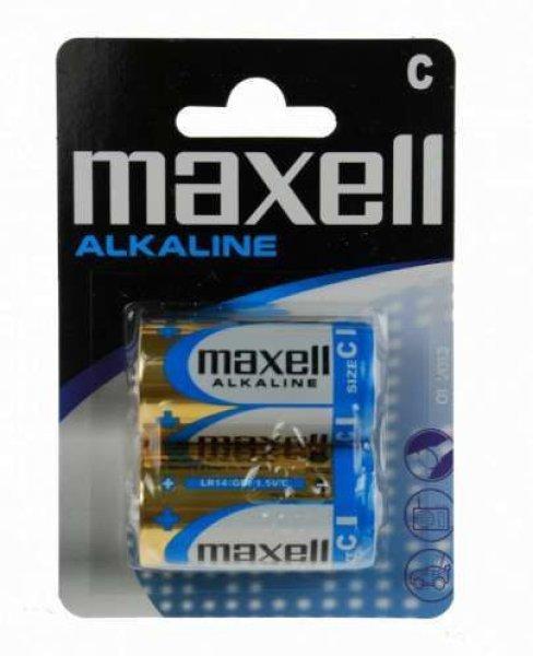 Maxell LR14 2db alkáli baby elem