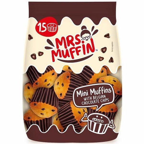 Mrs. Muffin 225G(15x15g) Belga csokoládé darabokkal