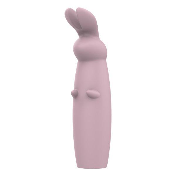 Nude Hazel - akkus nyuszis csikló vibrátor (lila)