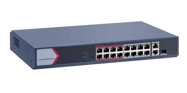 Hikvision - Hikvision DS-3E1318P-EI/M PoE switch