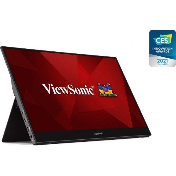 ViewSonic Portable Monitor 15,6" - TD1655 (IPS,16:9, 1920x1080, 10 point
Touch, 6,5ms, 250cd/m2, miniHDMI, 2xUSB-C, tok)