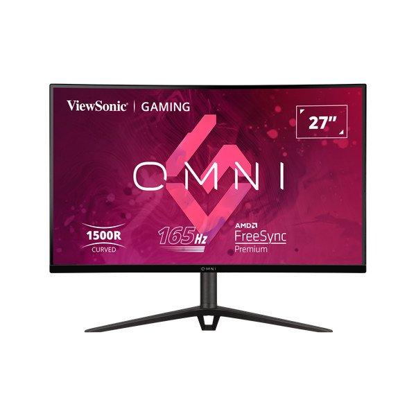 ViewSonic Monitor 27" - VX2718-2KPC-MHDJ (VA, 2K, 165Hz, 1ms, 250cd/m2,
2xHDMI, DP, VESA, SPK, ívelt, mag.ál)