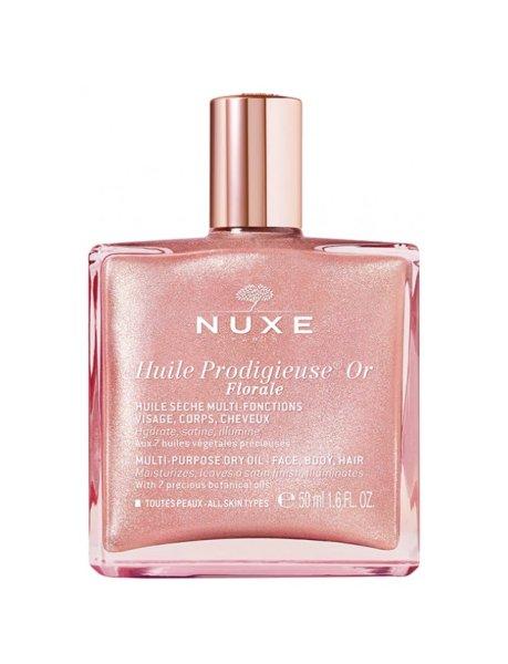 Nuxe Multifunkcionális száraz olaj arcra, testre és hajra
csillámokkal Huile Prodigieuse or Florale (Multi-Purpose Dry Oil) 50 ml