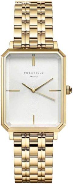 Rosefield The Octagon White Sunray Steel Gold OCWSG-O40