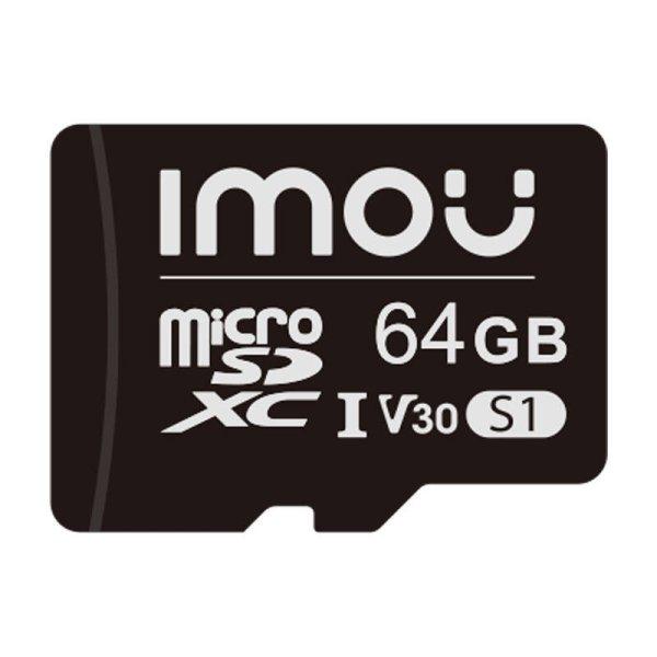 Imou 64 GB-os microSD memóriakártya (UHS-I, SDXC, 10/U3/V30, 95/38).