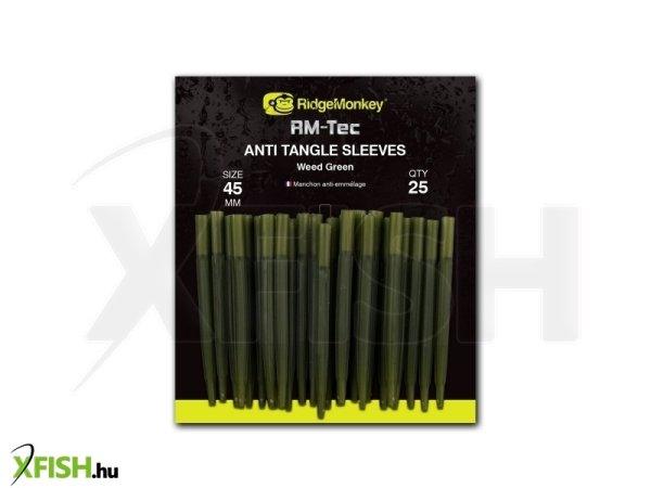 Ridgemonkey Rm-Tec Anti-Tangle Weed Green Long Gubancgátlós Gumihüvely 45 mm
25db/csomag