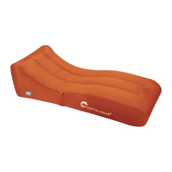 Flextail Cozy Lounger Automatic Inflatable Lounger (orange)