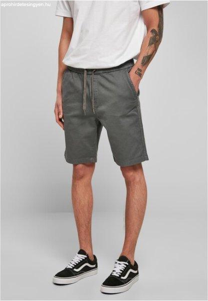 Urban Classics Stretch Twill Joggshorts lightasphalt