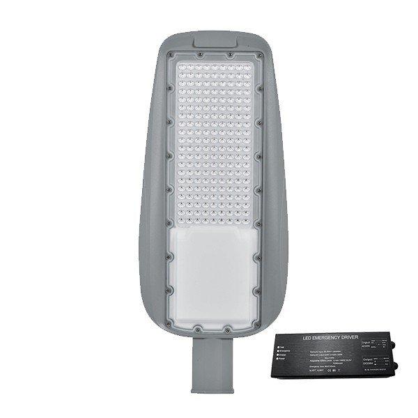 PRAGUE SMD LED UTCAI MEGVILÁGÍTÓ 150W 3000K IP65+SÜRGŐSSÉGI KÉSZLETTEL