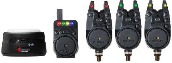 Prologic C-Series Alarm 3+1+1 Red-Green-Yellow elektromos kapásjelző + lámpa
szett (SVS71023)