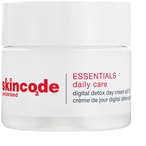 Skincode Nappali hidratáló arckrém SPF 15 Essentials (Digital
Detox Day Cream) 50 ml