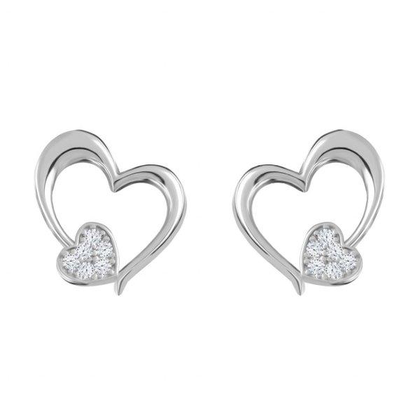 Preciosa Romantikus ezüst fülbevaló cirkónium kövekkel
Tender Heart Preciosa 5335 00