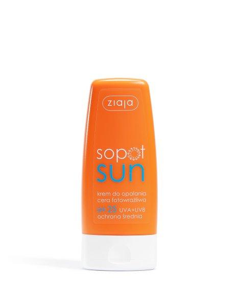 Ziaja Fényvédő krém SPF 25 Sun (Sun Cream) 60 ml