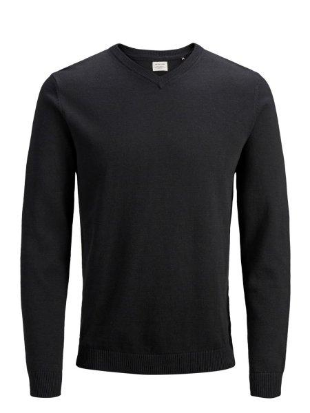 Jack&Jones Férfi pulóver JJEBASIC 12137194 12137194 Black S