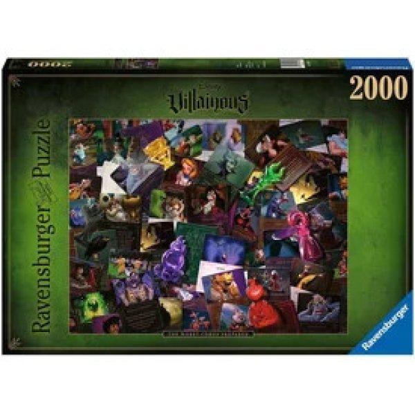 Ravensburger: Puzzle 2000 db - Disney a Gonoszok