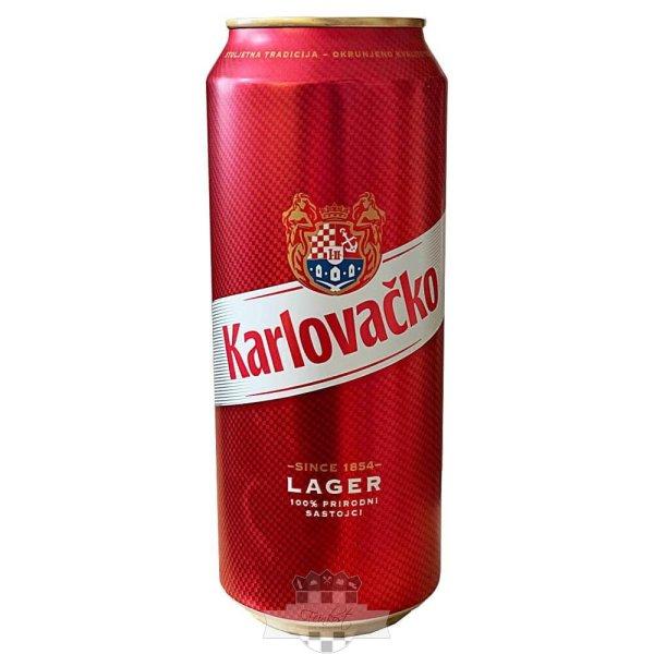 Karlovacko világos sör 0,5l DOB /24/