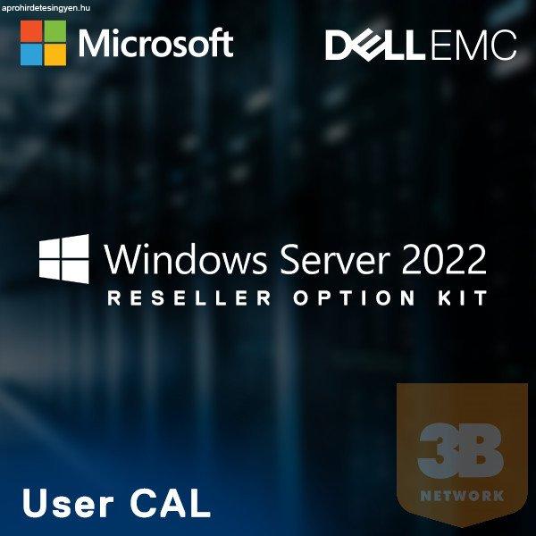 DELL EMC szerver SW - ROK Windows Server 2022 ENG, 5 User CAL.