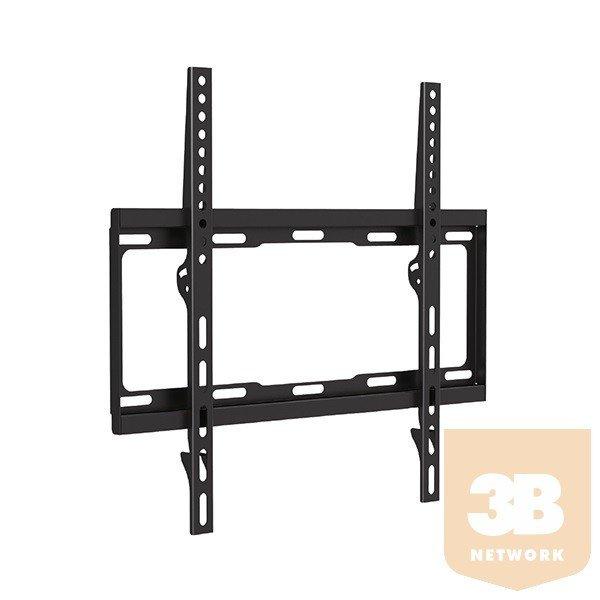 SUNNE TV fali konzol 32"-55" (32-55-EF) fix, univerzális,
faltávolság:25mm, max: VESA400x400mm, max 40kg