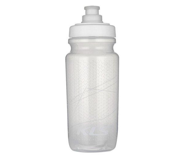 Kellys KLS Savana áttetsző fehér kerékpáros kulacs 550ml