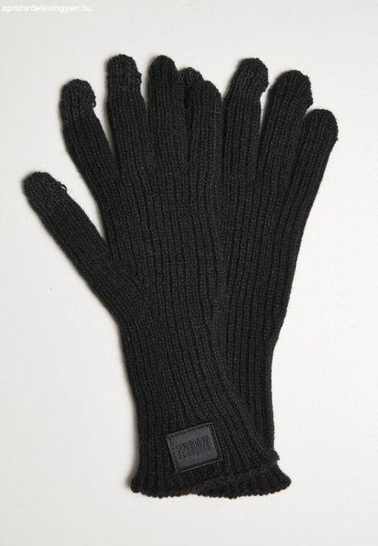 Urban Classics Knitted Wool Mix Smart Gloves black