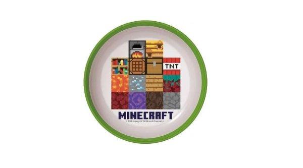 Műanyag tál csúszásmentes Minecraft