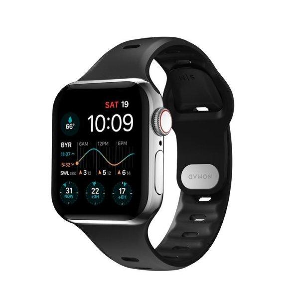 Nomad Sport Slim Strap S/M, black - Apple Watch 7 (41mm)/6/SE/5/4 (40mm)/3/2/1
(38mm)