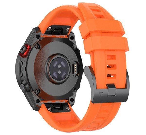 Pótszíj (egyedi méret, 22mm, szilikon, QuickFit csatlakozás) NARANCSSÁRGA
Garmin Fenix 7, Garmin Fenix 6, Garmin Fenix 5, Garmin Epix (Gen2), Garmin Fenix
3, Garmin Fenix 3 HR, Garmin Fenix 6 Pro, Garmin Fenix 6 Pro Solar, Garmin Fenix
6 Sapphi