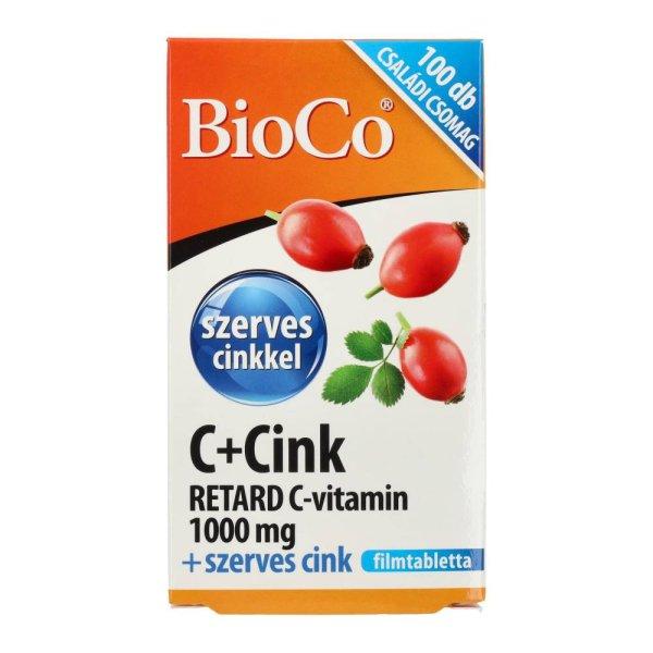 BIOCO C+CINK RETARD C-VIT. 1000MG 100DB