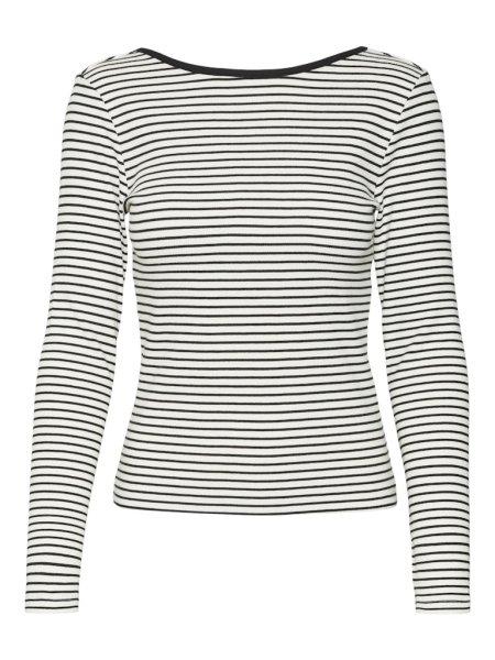 Vero Moda Női póló VMCHLOE Tight Fit 10314406 Snow White M