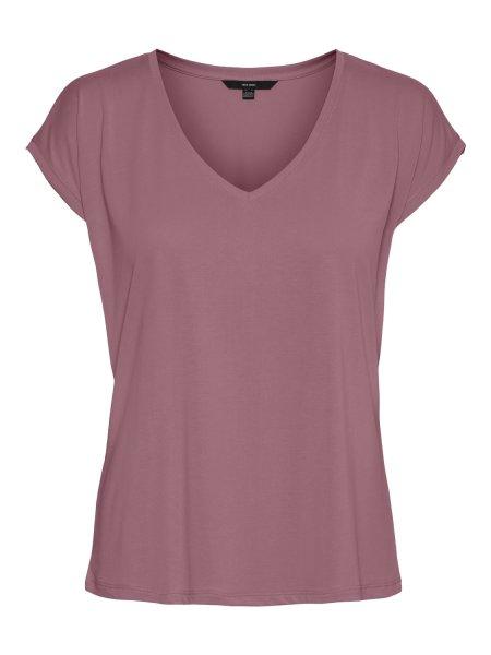 Vero Moda Női póló VMFILLI Relaxed Fit 10247666 Mesa Rose S