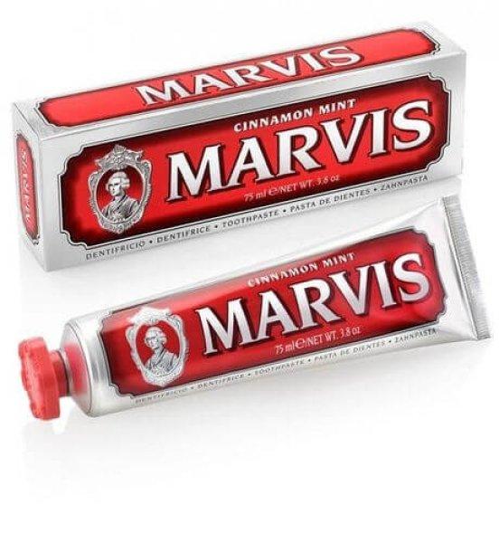 Marvis Menta és fahéj ízű fogkrém (Cinnamon Mint
Toothpaste) 85 ml