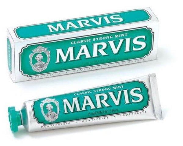 Marvis ( Strong Mint Toothpaste) 85 ml)