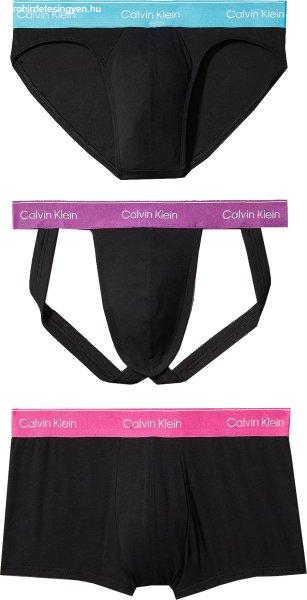 Calvin Klein 3 PACK - férfi alsónemű szett NB3877A-MJD XL