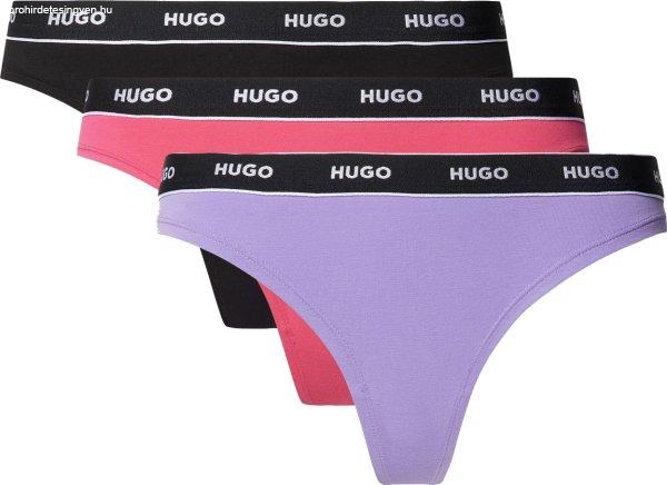 Hugo Boss 3 PACK - női tanga HUGO 50480150-962 XXL