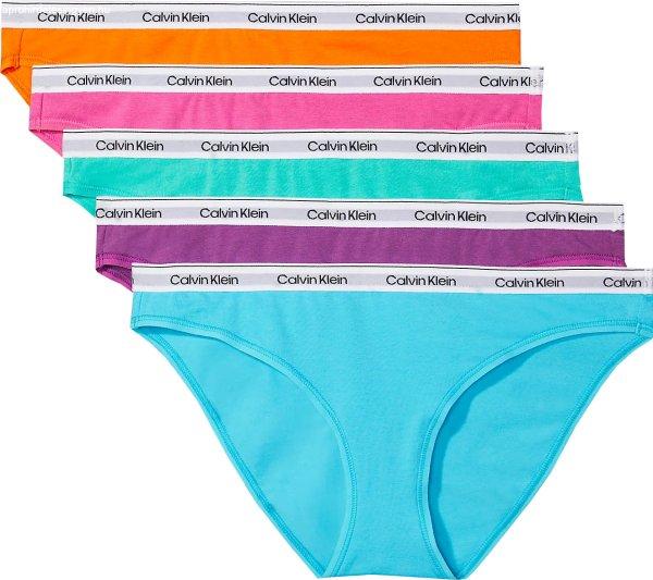 Calvin Klein 5 PACK - női alsó Bikini QD5208E-N8M XS