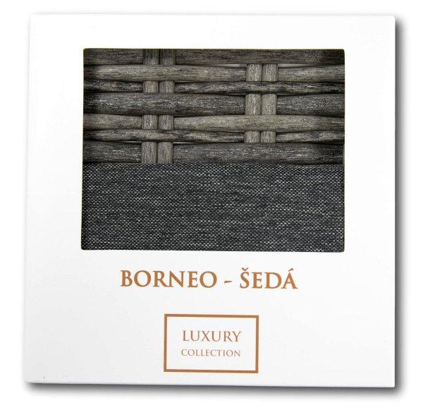 BORNEO LUXURY szürke szerelvényminták