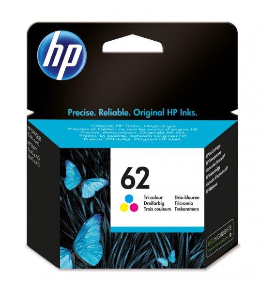 HP C2P06AE No.62 Eredeti Háromszínű CMY Tintapatron