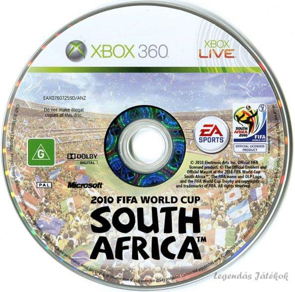 2010 Fifa World Cup South Africa Xbox360 játék (csak lemez)